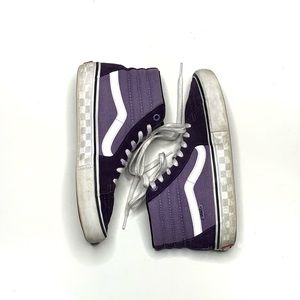 Vans Lizzie Amato skate purple white size 8